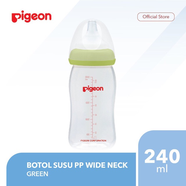 Botol Susu Pigeon PP Wide Neck 240ml