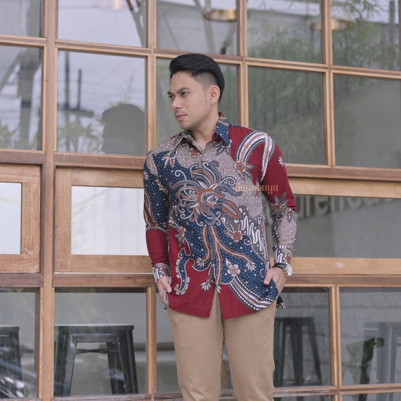 kemeja batik slimfit jayabayabatik MAGANI