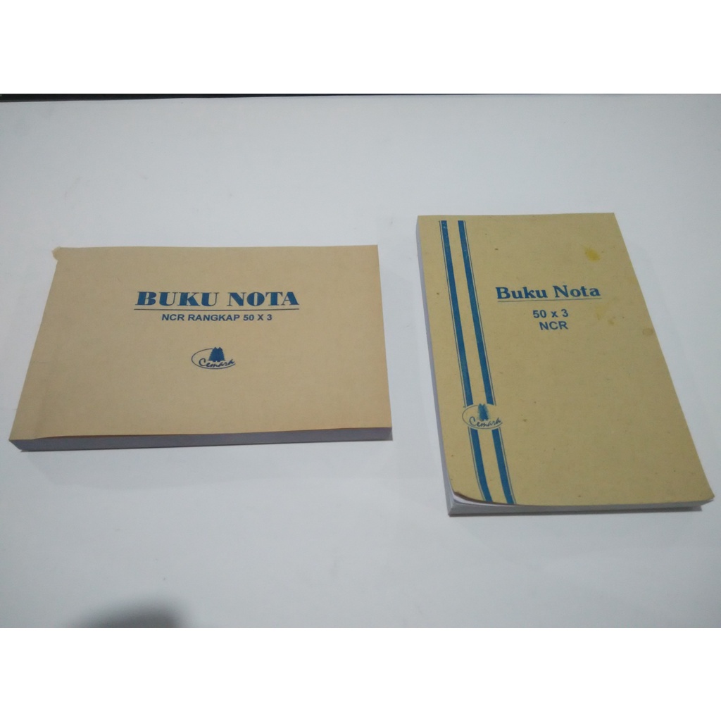 

Buku Nota 1/4 folio 50 x 3ply NCR