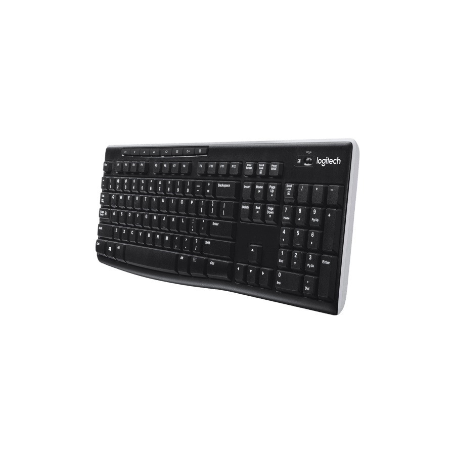 Keyboard Wireless Logitech K270 For Komputer PC Laptop Notebook