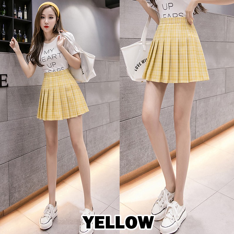 KARAKOREA 702 Tennis Skirt/Korean Rok tenis/Rok Pendek/Rok mini/Plaid Skirt/Rok Lipit Lisa/Rok Korea Skirt/Rok tennis