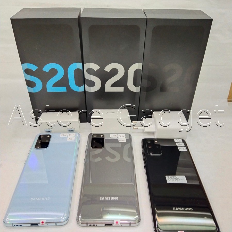 Handphone Samsung Galaxy S20+  Dual Sim 128GB - RAM 8GB - Original Bekas Berkualitas