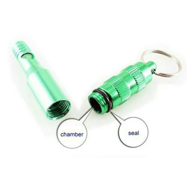 Peluit panjang aluminium alloy survival outdoor lepri keychain whistle emergency camping hiking