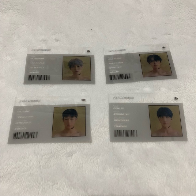 Official SF9 RPM ID Card Zero Version