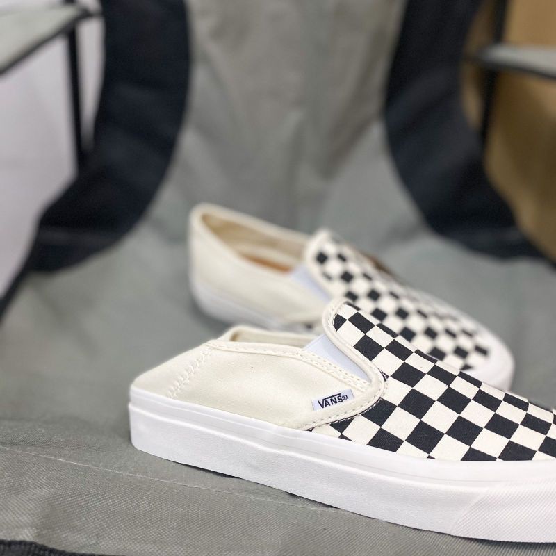 VANS SLIP ON SF ECO THEORY CHEKC/WHITE