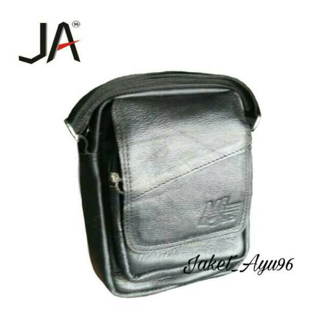 Tas selempang mini pria cowok kulit asli kualitas terjamin