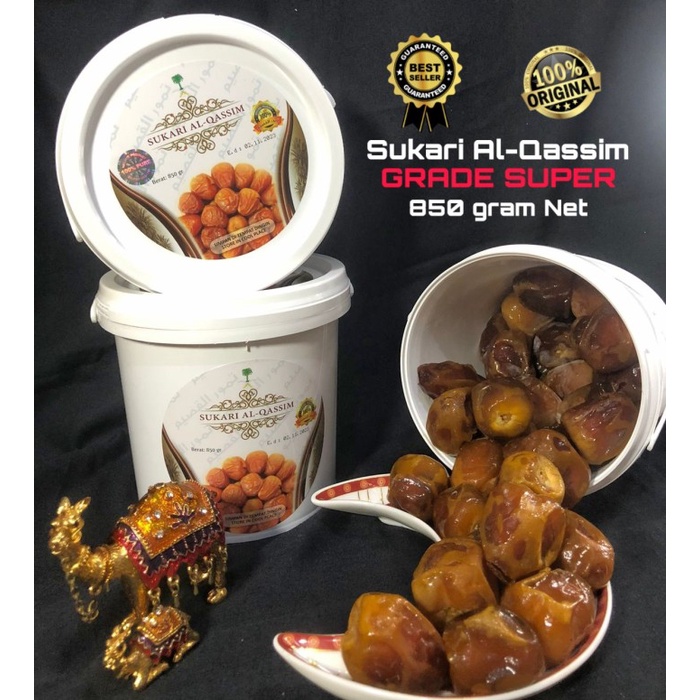 

KURMA SUKARI AL-QASSIM EMBER 850 GR ORIGINAL