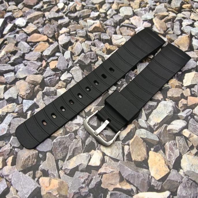 Tali Jam Tangan Tali Q&Q Tali Qq Tali Karet M122J001Y Original Terbaru