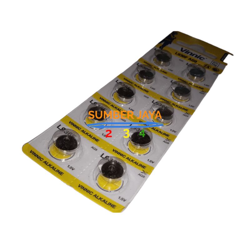 Baterai Jam / Battery L936F Lithium 1,5V JAPAN TERMURAH