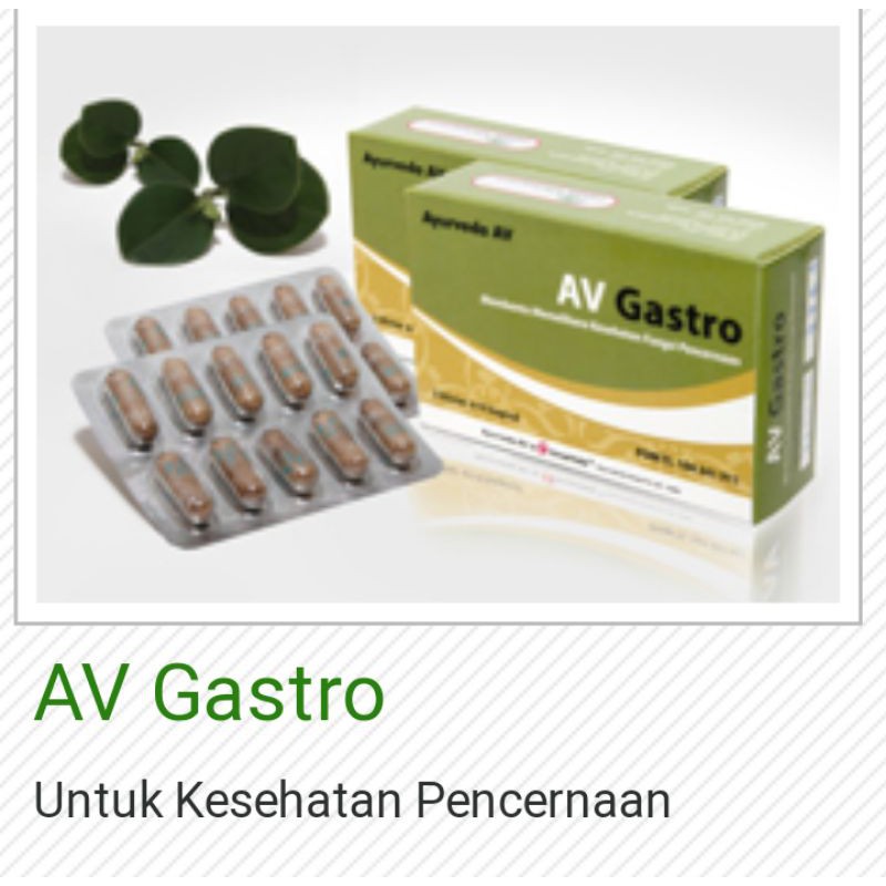 Ayurveda Av Gastro 2 blister