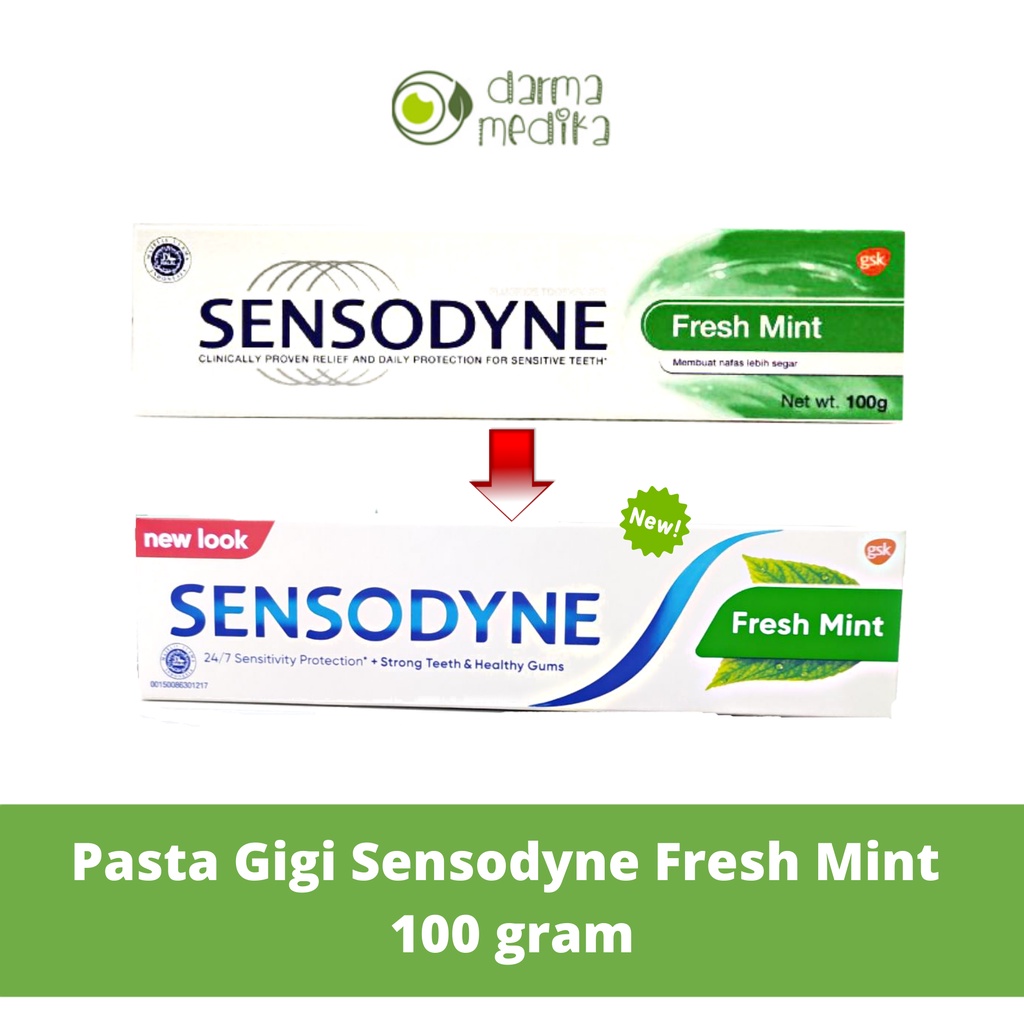 Sensodyne Pasta Gigi Sensitif Essensial Care Fresh Mint 100gr