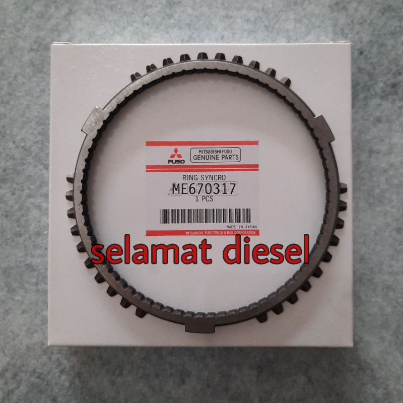 RING SYNCHRONIZE SYNCHRO SINKROMIS GIGI KUNINGAN MITSUBISHI FUSO PS220 GANJO GENJO ME670317 STEEL BE