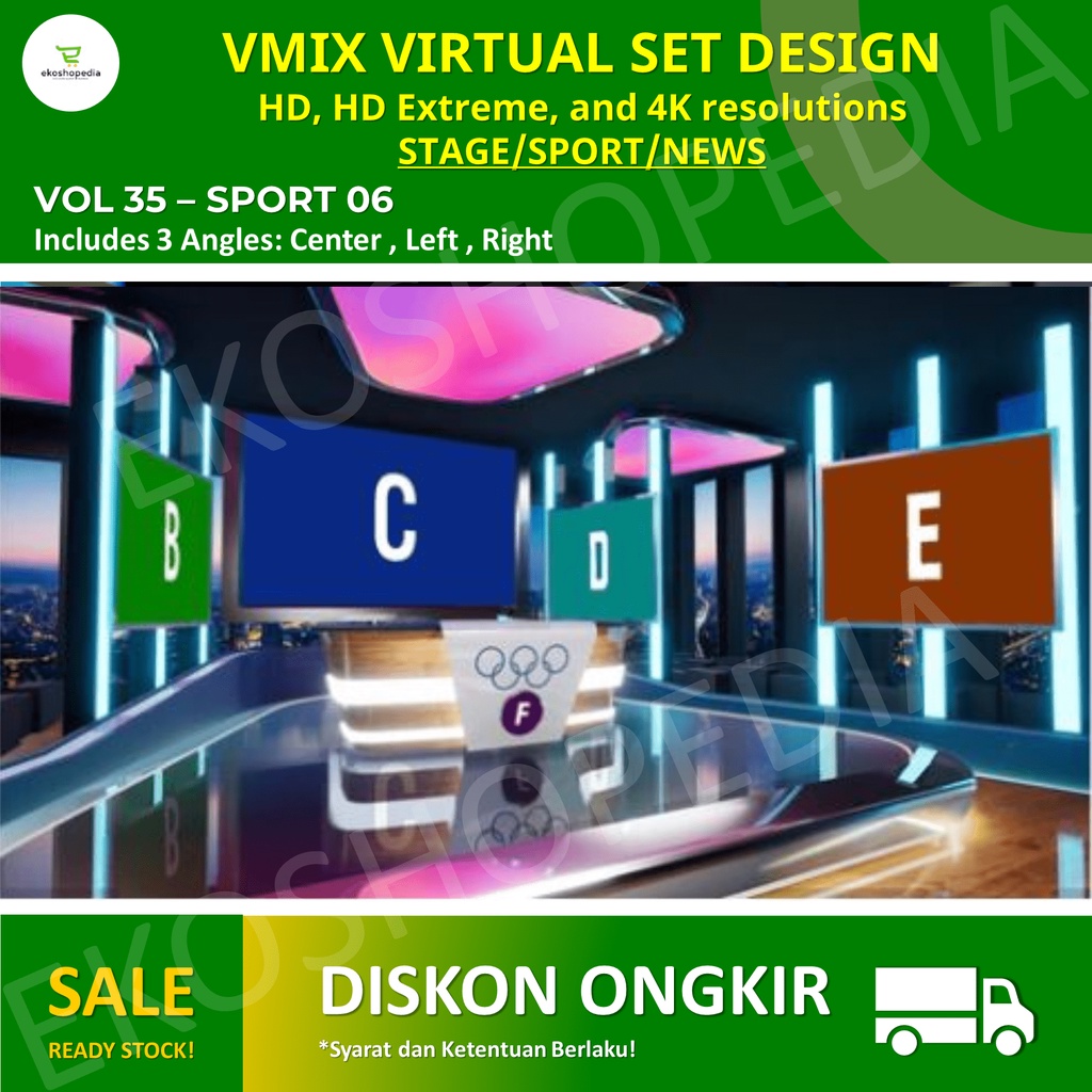 VMIX VIRTUAL SET DESIGN - SPORT 06 v35