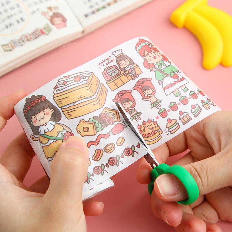 Gunting Buah Mini Magnetik Mudah Dipotong Untuk Anak