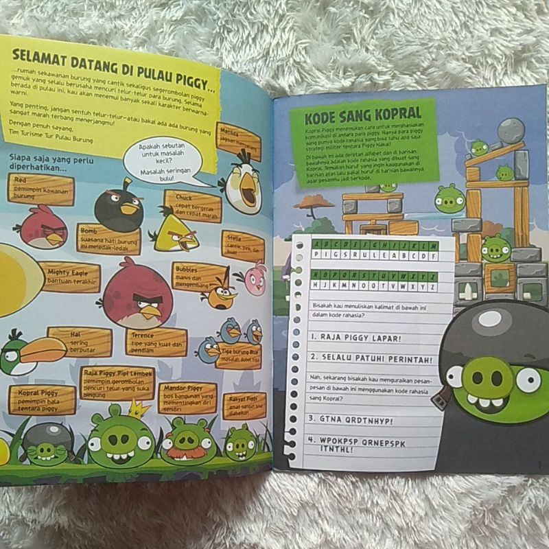 Edutivity Angry Birds - Permainan buku Aktivitas &amp; Stiker - Buku Mewarnai dan Aktivitas - Belajar Menggambar dan Mewarnai