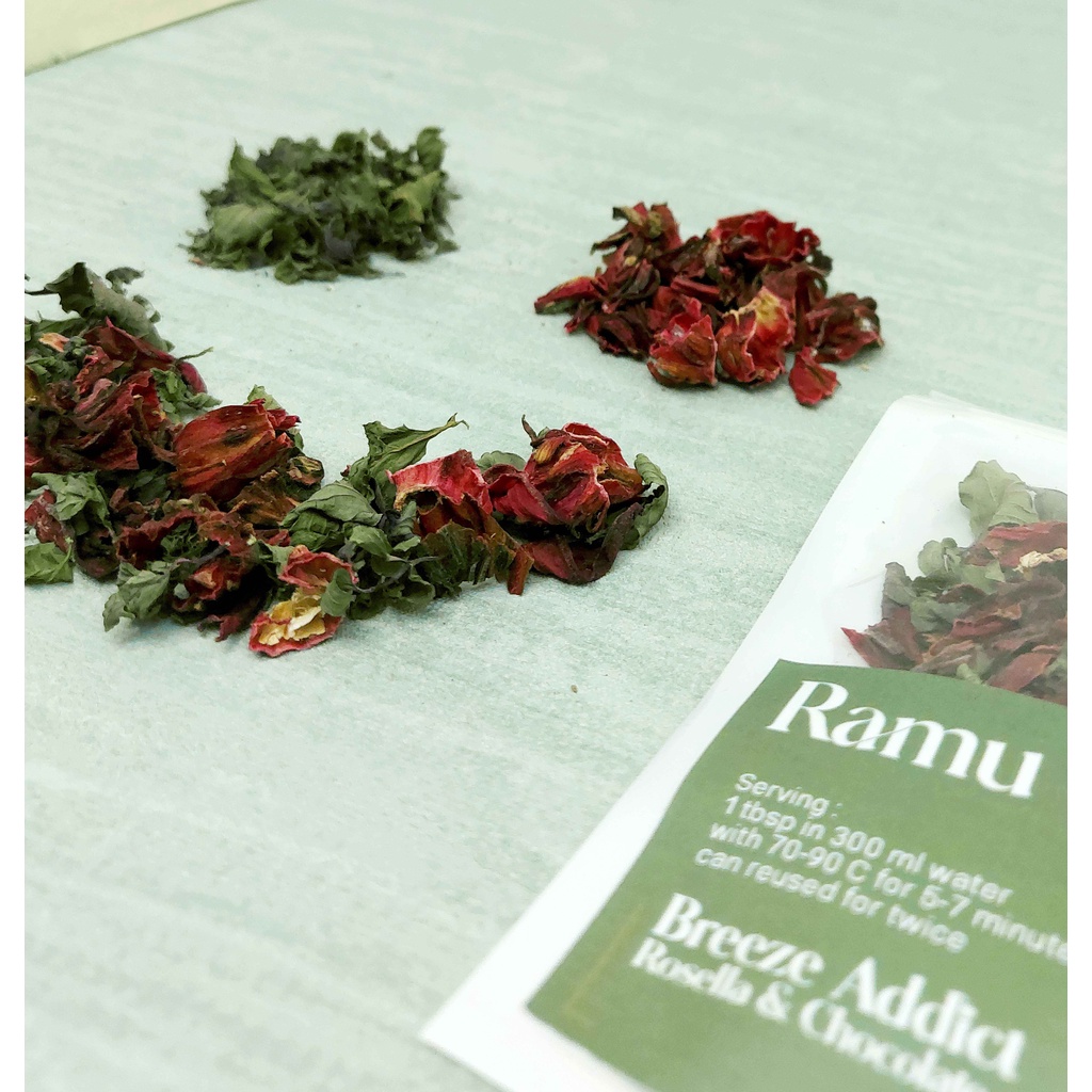 

Mini Saset Teh Rosella & Chocomint (Breeze Addict) Min 5 Pembelian