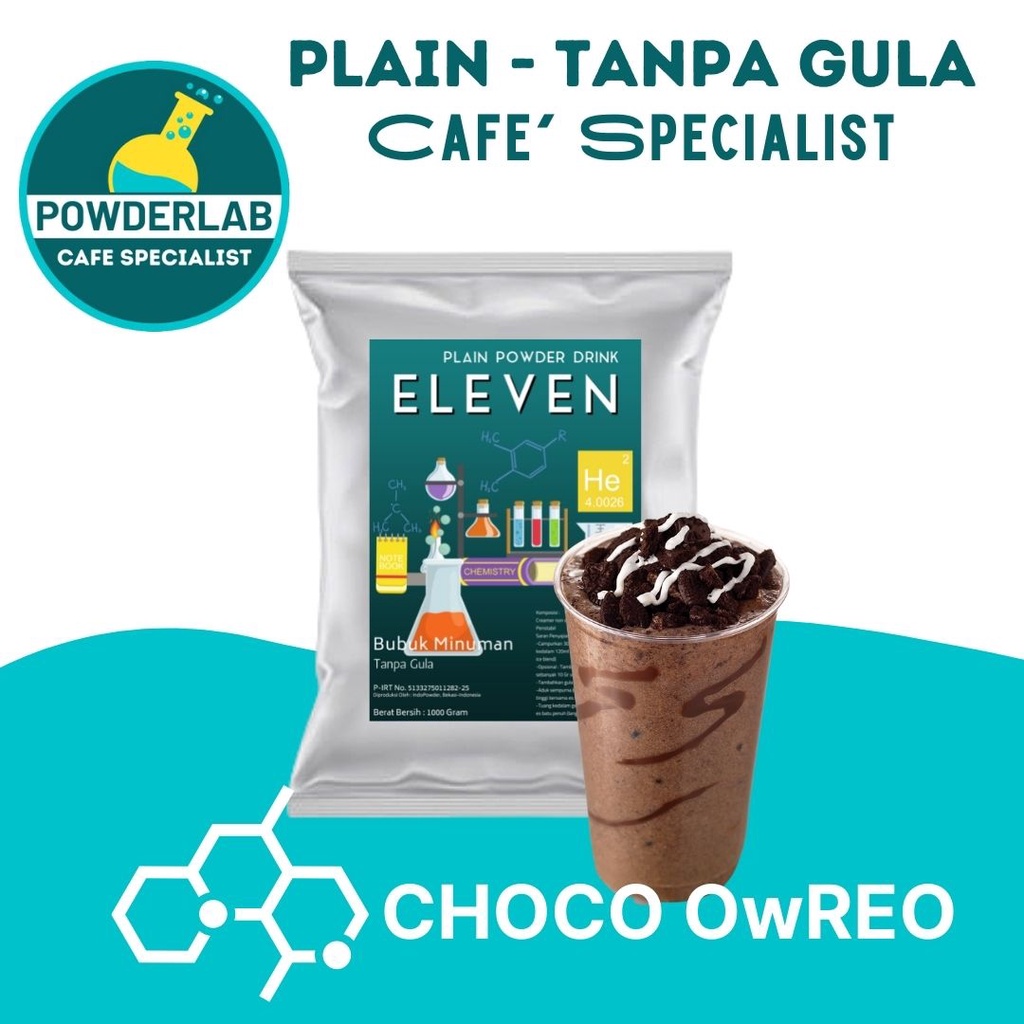 

Bubuk Minuman aneka rasa BLACK OwREO 1kg PLAIN tanpa gula - Bubuk BLACK OwREO- OwREO Powder