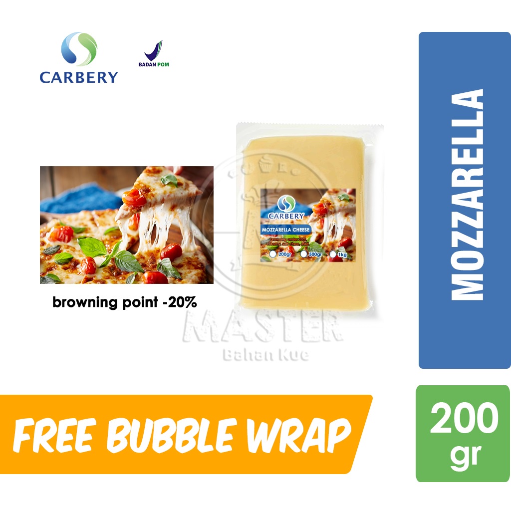 

Carbery Mozzarella untuk Pizza + Ice Gel [200gr]