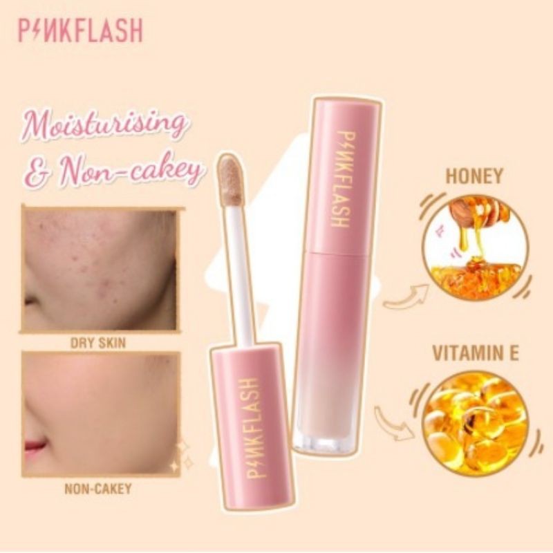 Pinkflash CONCEALER Matte Breathable pink flash