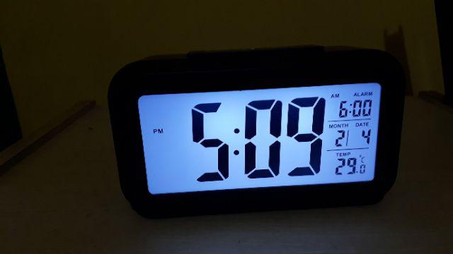 Jam Meja Digital,pengukur Suhu,alarn