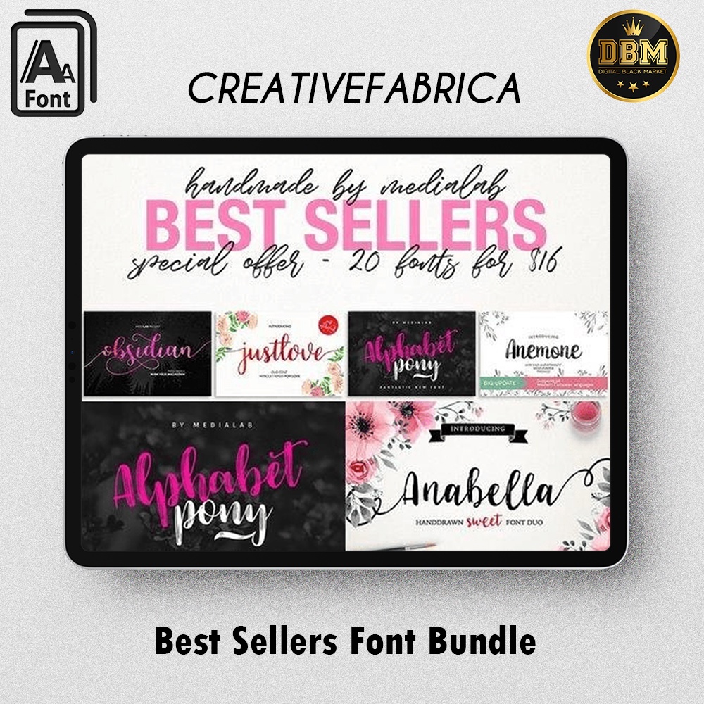 Best Sellers Font Bundle