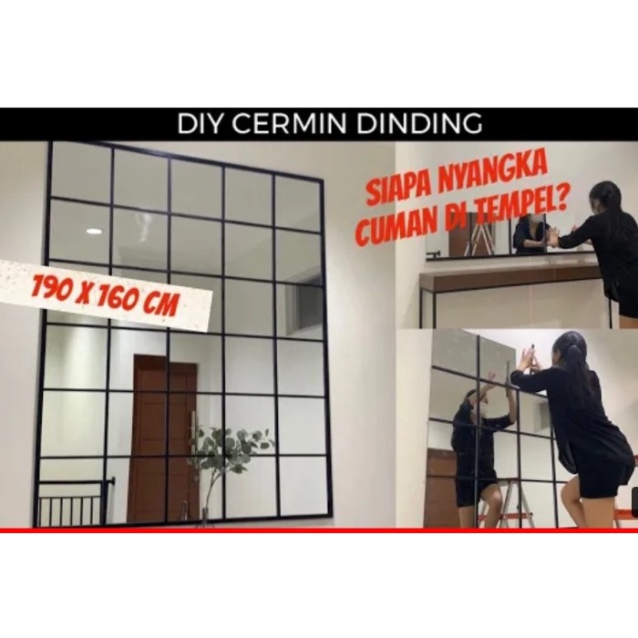 LIS KAYU CERMIN DINDING