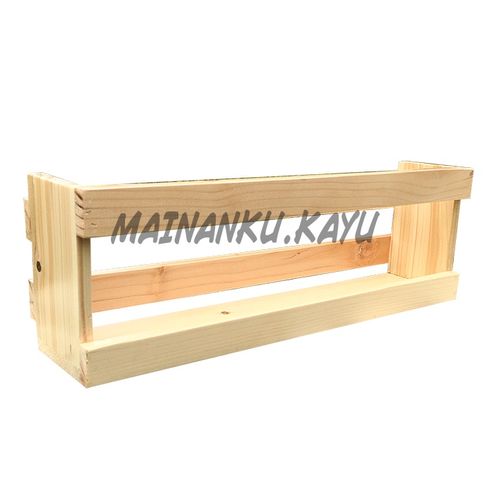 Rak bumbu Dapur Botol Kecap / Rak Buku/ Rak Serbaguna Minimalis Kayu Jati Belanda Londo Solo