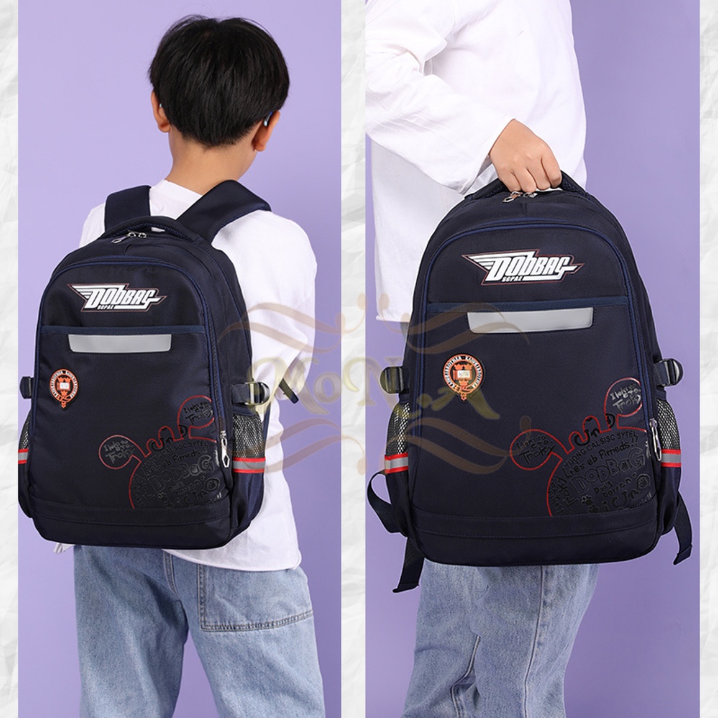 [MTOYS] TAS RANSEL ANAK SEKOLAH COWOK CEWEK  SD/SMP/SMA  LUCU WATERPROOF (TAHAN AIR) M0186 - KUALITAS IMPORT PREMIUM