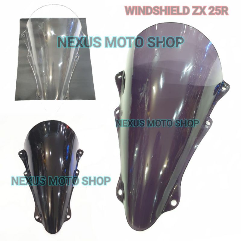 windshield zx 25R visor ninja ZX 25R windshield kawasaki ninja ZX-25R