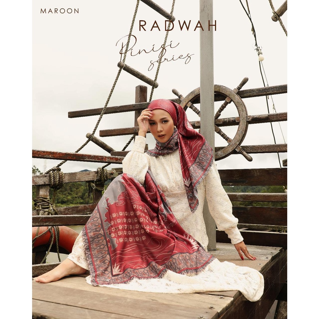 Radwah - Premium Scarf Pinisi Series - Scarf Printing