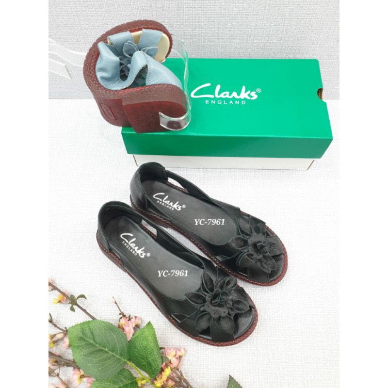 Sepatu Clarks Yc-7961Terbuka Amazon / Sepatu wanita clarks RG-7961