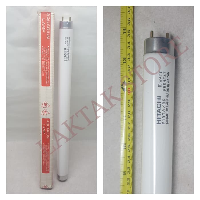 LAMPU AKUARIUM HITACHI TL 10W, TL AQUARIUM PINK