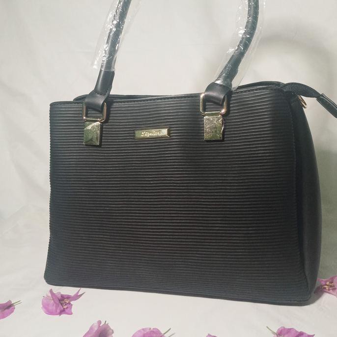 Tas Wanita Handbag Elizabeth Original - Hitam Sinyomart