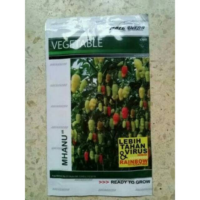 Mhanu XR volume 10 gram benih cabe