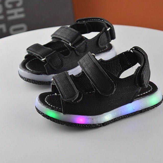 SEPATU SANDAL LAMPU TERMURAH | STRAP SANDAL LED