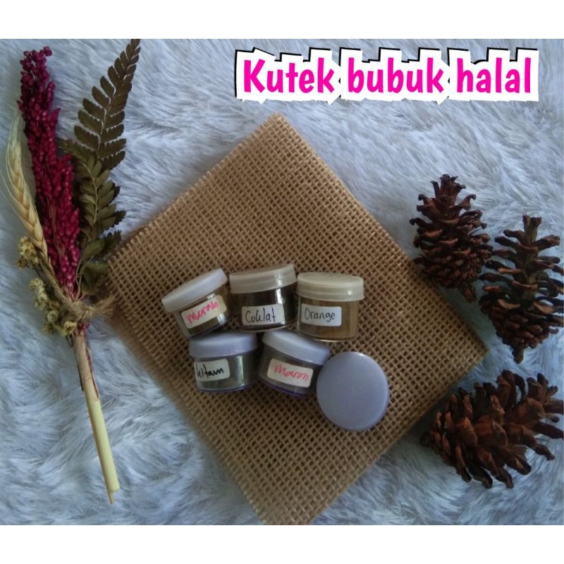 Kutek bubuk halal/kutek halal/kutek muslim/pacar muslim