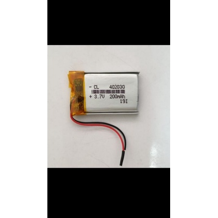 Baterai/Bateray/Baterry Lithium 3,7V 200MAH