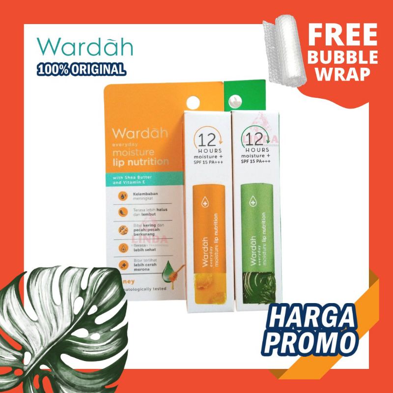 Wardah Moisture Lip Nutrition 4gr