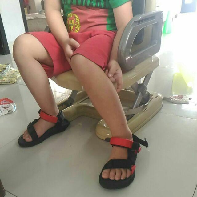 Sandal Gunung anak tali webing spon mulsih