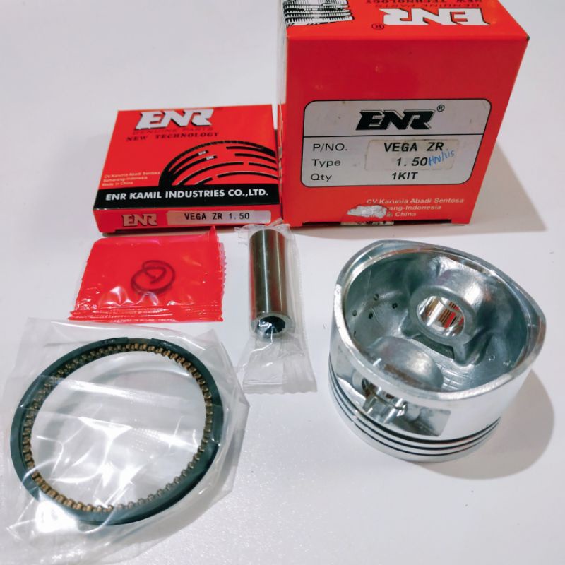 Piston Kit ENR Set VEGA ZR JUPITER Z Robot 2010 - 2012 Ukuran Os : STD 50 75 100 125 150 175 200-1