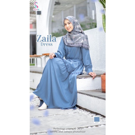 ZAILA DRESS DAN ZALFA TUNIK BY SITA.ID