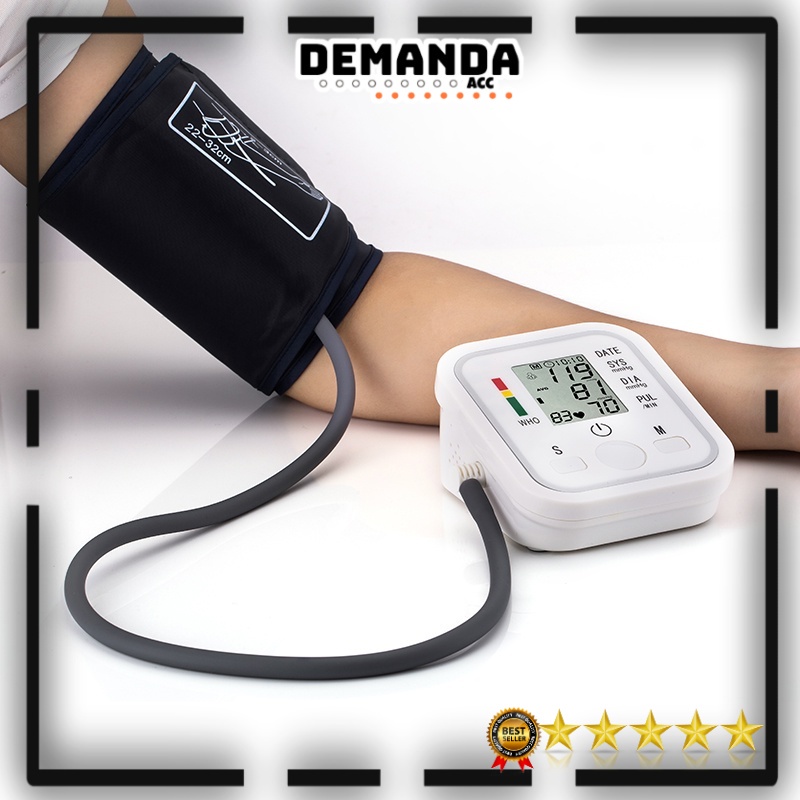 Tensimeter Digital Alat Cek Pengukur Darah Portable Taff Omicron Pengukur Tekanan Darah / Tensi Darah Tensimeter Digital / Blood Pressure Monitor / Electronic Setara Omron