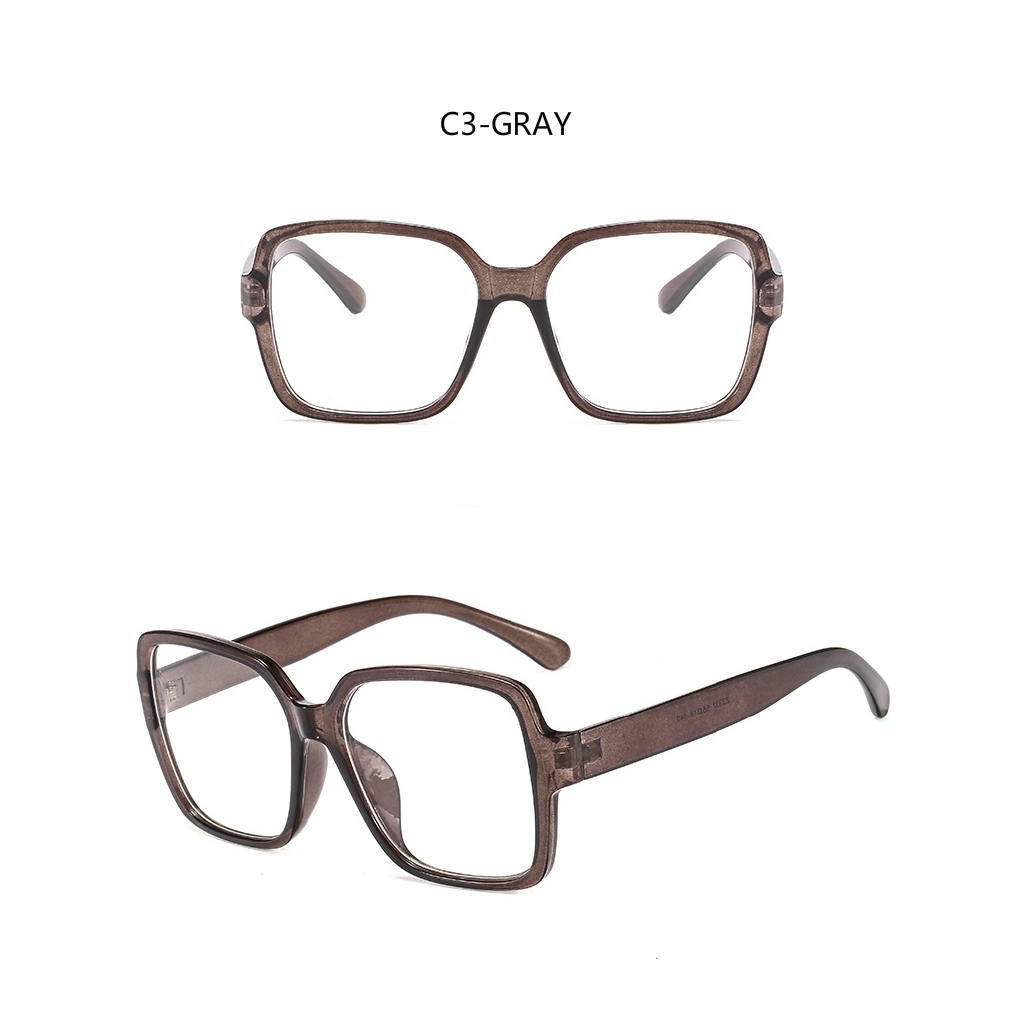 Fashion metal hinge ins retro square men's and women's glasses