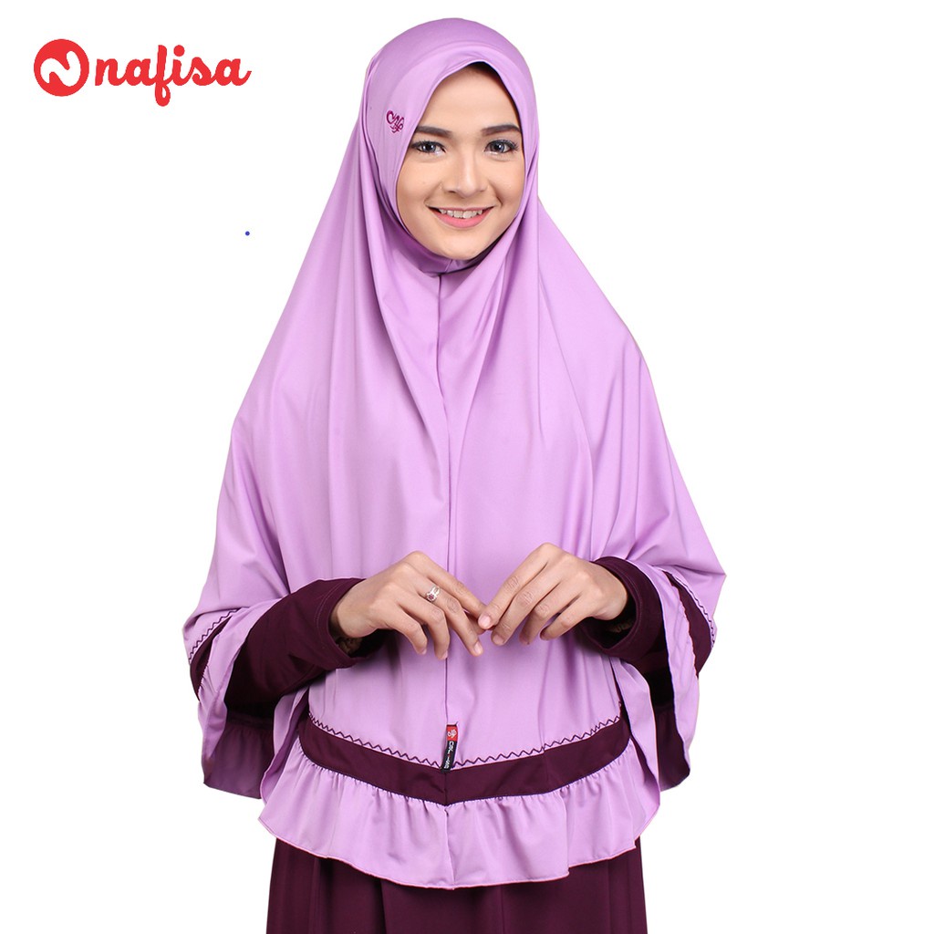 FLASH SALE !!!!! Jilbab Instan Non Pad Nafisa FIDELA | Hijab Instan Non Pad Syari Kerudung Tanpa Bergo Jumbo Hijab Tanpa Bergo