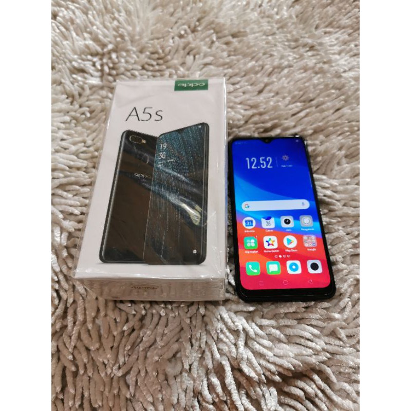 Oppo A5s ram 3 32GB Fulset siap pakai