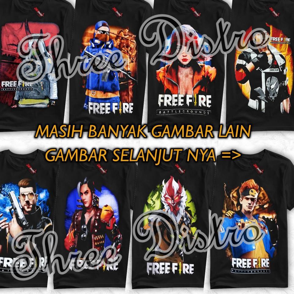 Lagi Hangat KAOS FREE FIRE FF ANAK ALOK BUDI01 GAMING Shopee Indonesia