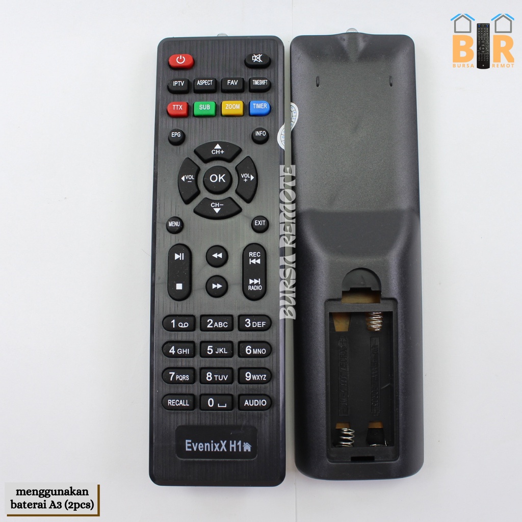 Remote multimedia player STB dvb-T2 Evenix H1/ Parabola Evinix H-1 / H1 UHF