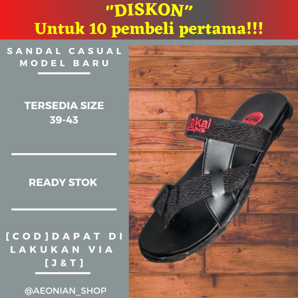 SANDAL ACARA PRIA ORIGINAL SANDAL WAKAI