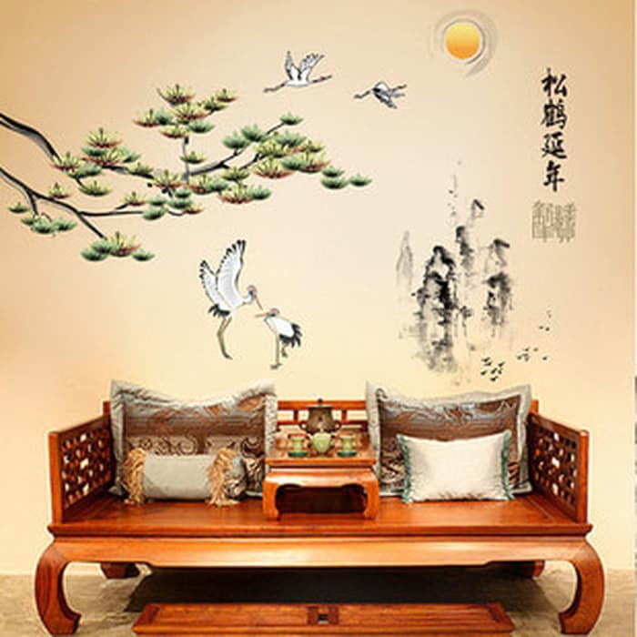 Dijual WALL STIKER 60X90 XL8235 EGRET IN HILLS Diskon