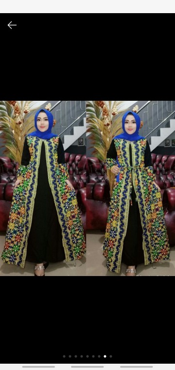 Batik Couple Keluarga Sania Ruffle Ori Ndoro Jowi Dnt Motif Sakura Merah Terbaru & Termurah Shopee